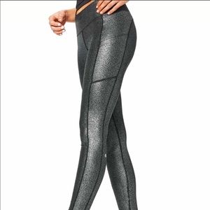 Lululemon Speed Up Tight Luminosity Foil Print